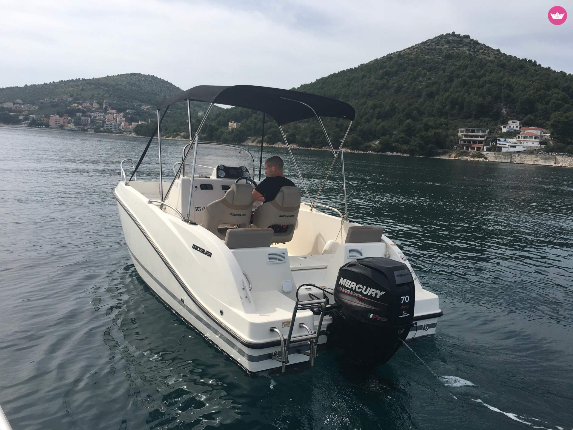 Quicksilver Activ 555 Open in Trogir for hire