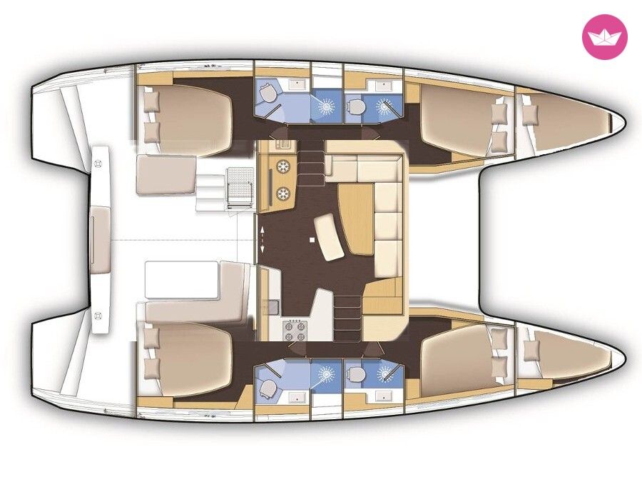 Catamaran Lagoon Lagoon 42 12.8m 5