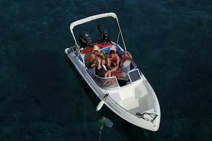 Rent a boat Discover Santorini by yourself. No license required