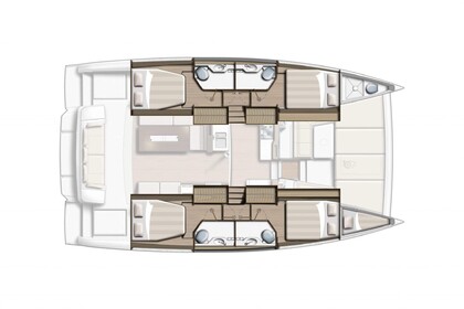 Hire Catamaran  Bali 4.2 Capo d'Orlando