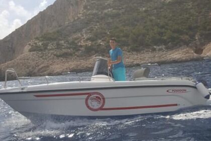 Hire Boat without licence  Poseidon Blu Water Zakynthos
