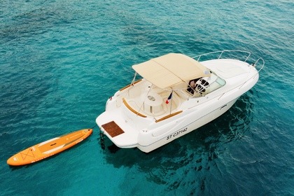 Verhuur Motorboot Jeanneau Leader 805 Cannes