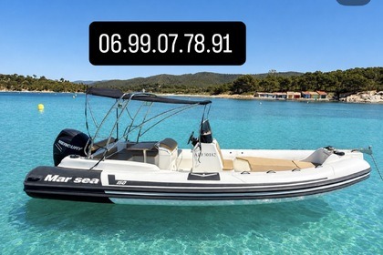 Hyra båt RIB-båt Master 750 Hyères
