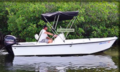 Location Bateau à moteur Center Console 17 Key West