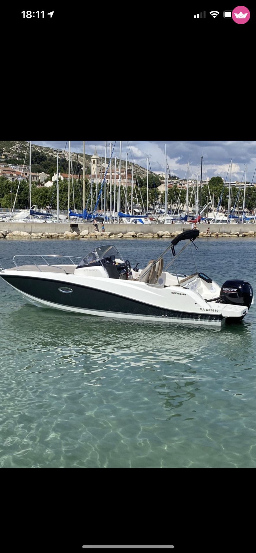 Bateau à moteur Quicksilver 675 SUNDECK 150cv 5