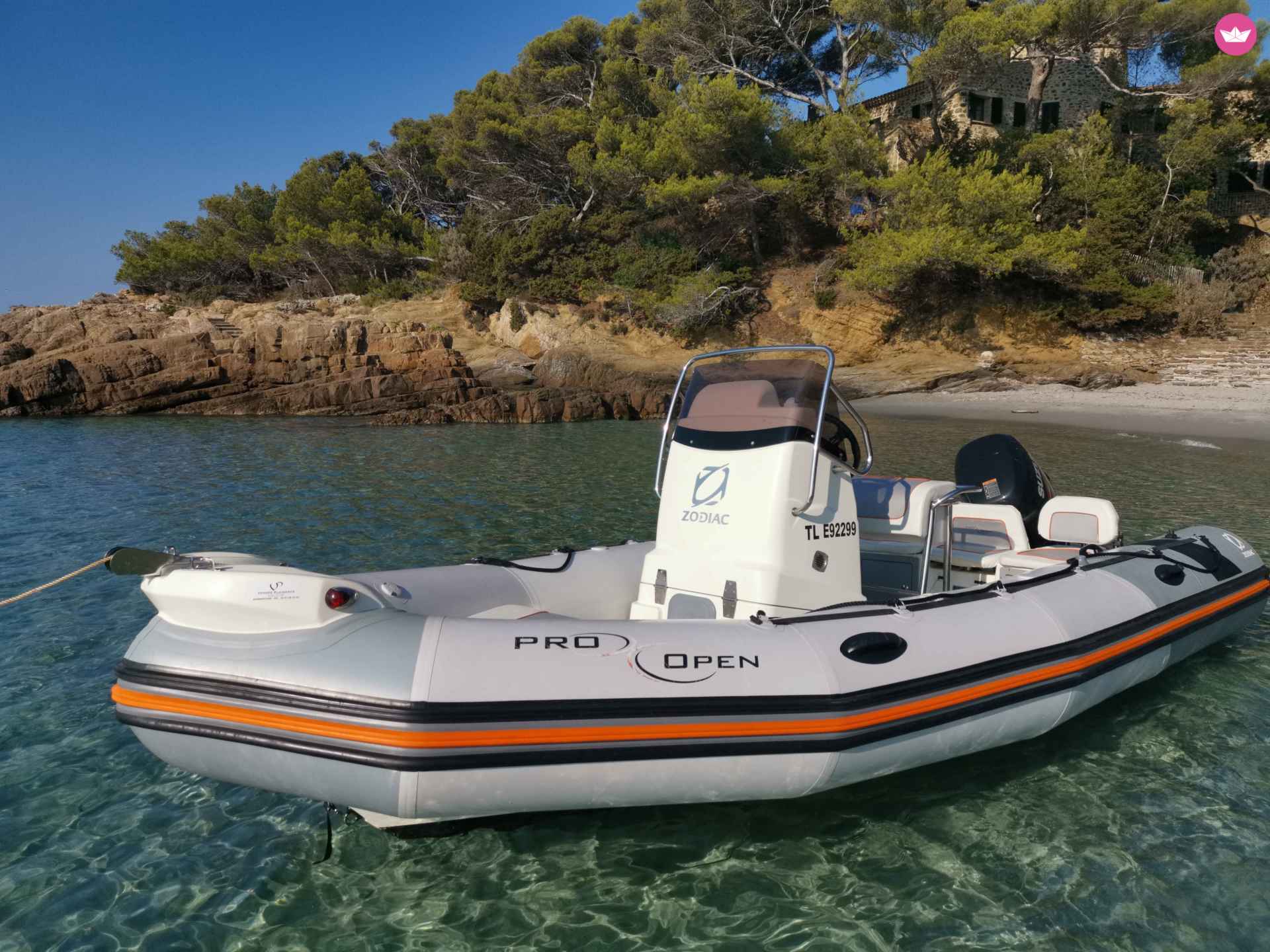 Zodiac Pro Open 550 à Hyères à louer