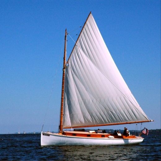 Charter Custom Traditional Sailboat Sailboat (1926) in Saint Michaels ...