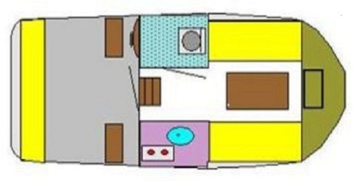 Without license Eista Doerak Planimetria della barca