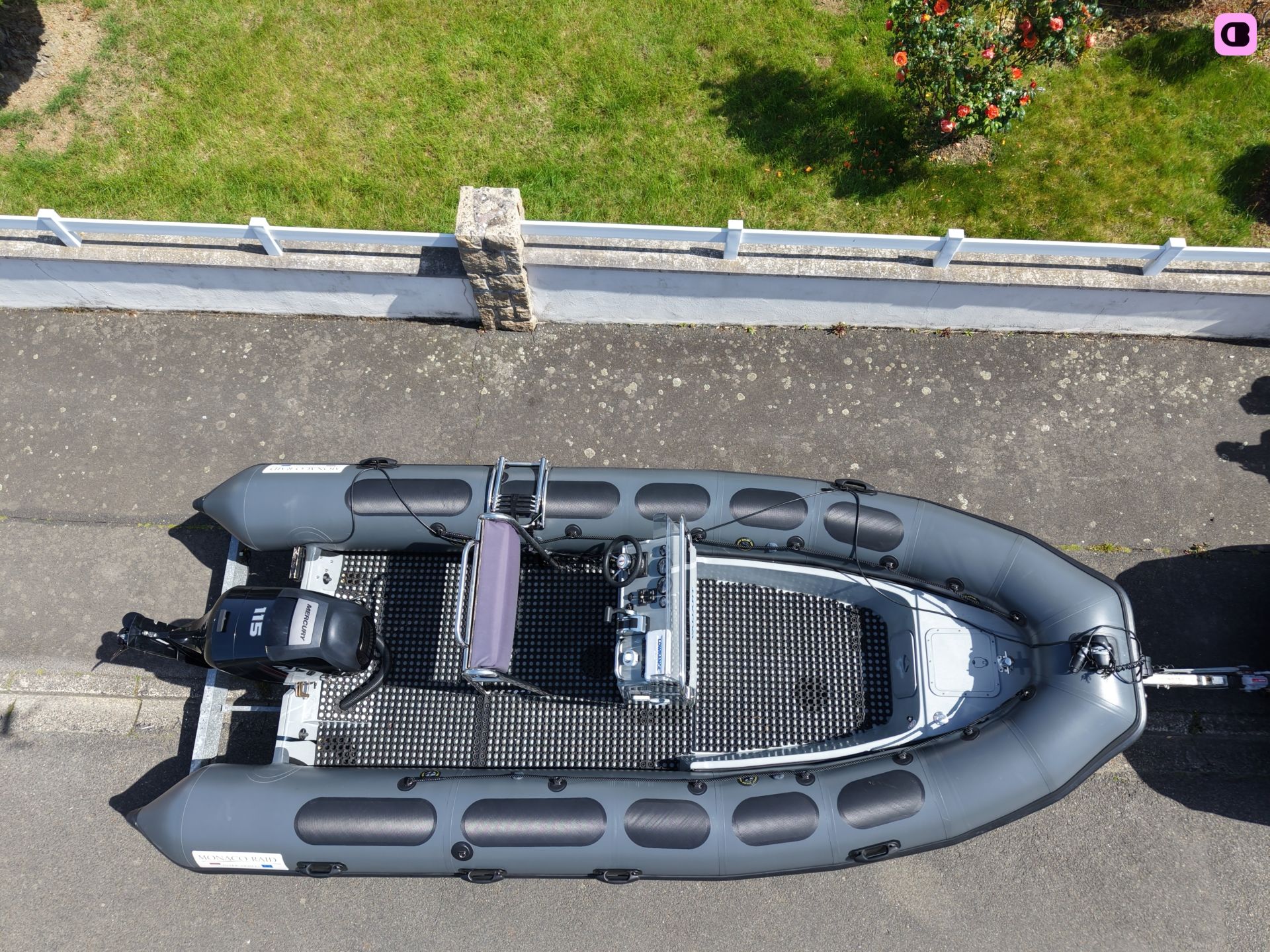 Semi-rigide Valiant DR 570 Monaco Raid 115cv 7