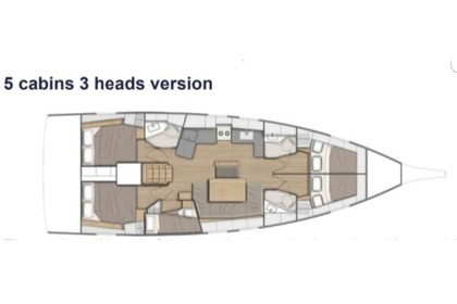 Charter Sailboat BENETEAU 46,1 OCEANIS Volos