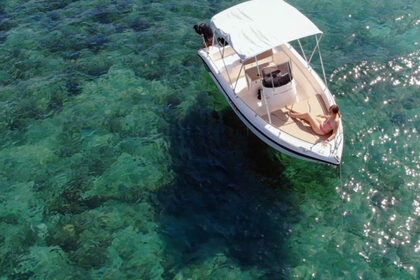 Чартер лодки без лицензии  Poseidon Blue water 170 Кефало́ния