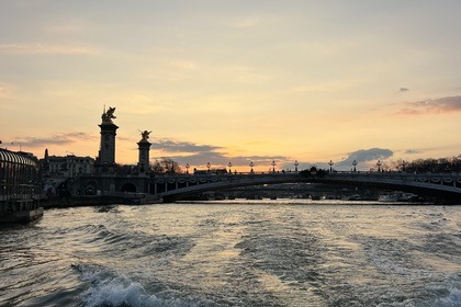 Naviguez en privé sur la Seine · Tour Eiffel, monuments & grands ponts à bord d'un magnifique smart boat