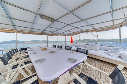 amazing gulet cruising around Bodrum