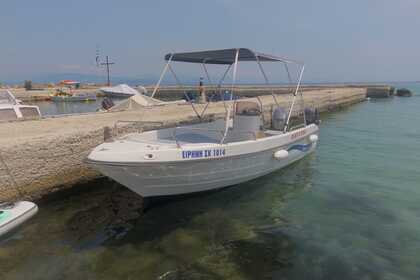 Rental Motorboat Poseidon 510 Corfu