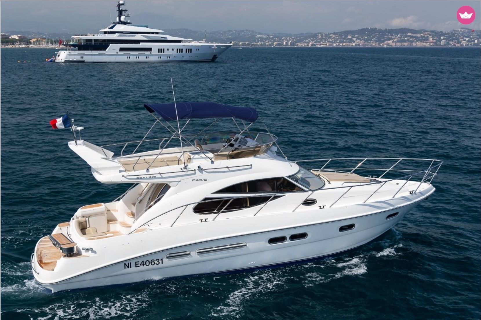 Bateau à moteur Sealine F 425 870cv 2