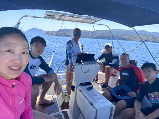 Athens Sailboat Bavaria 42 alt tag text