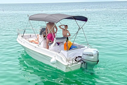 Miete Motorboot BluLine 19Ft Open Ploče