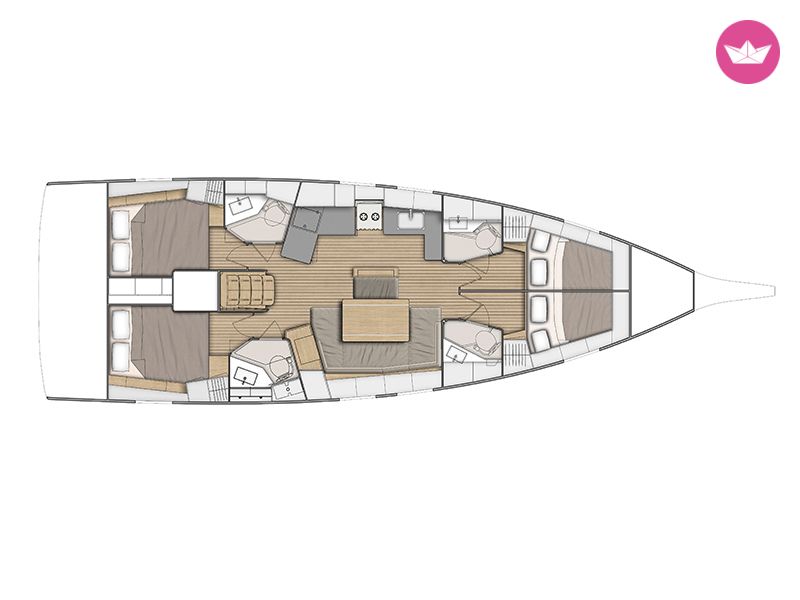 Noleggio Barca a vela Beneteau Oceanis 46.1 (2019) - Cannigione - Click&Boat