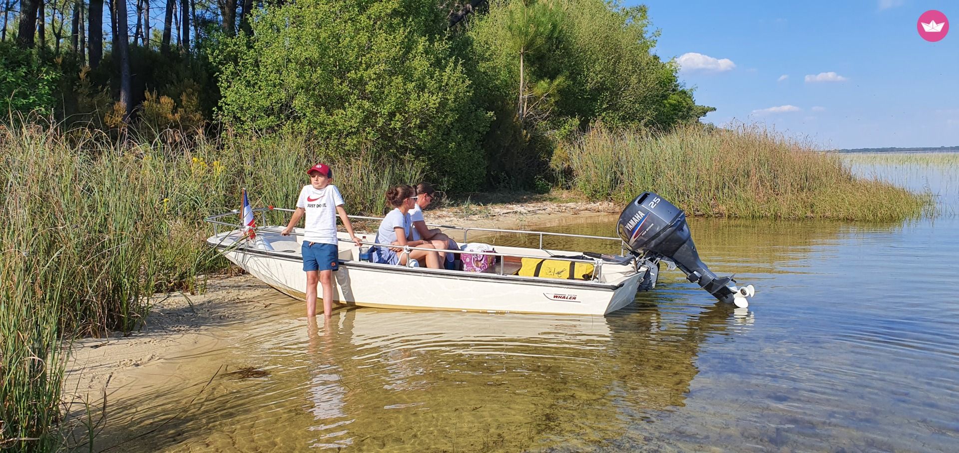 Bateau à moteur Boston Whaler 13 sport 25cv 7