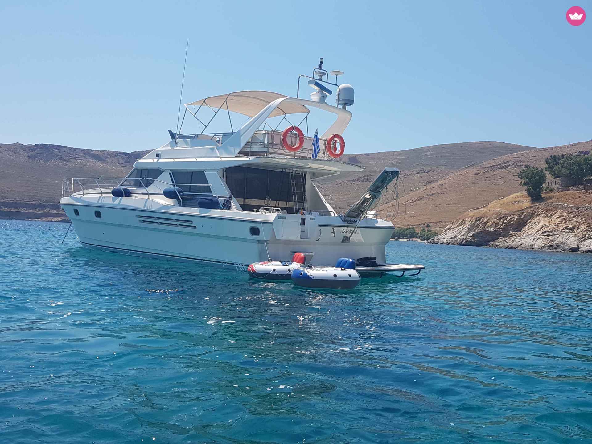 Motorboat Princess 55 for rental