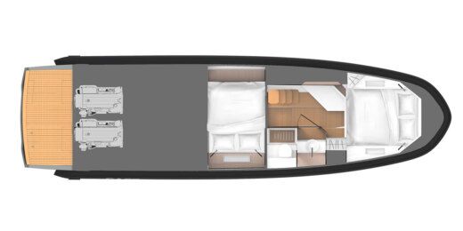 Motorboat Sacs Rebel 40 Boat design plan