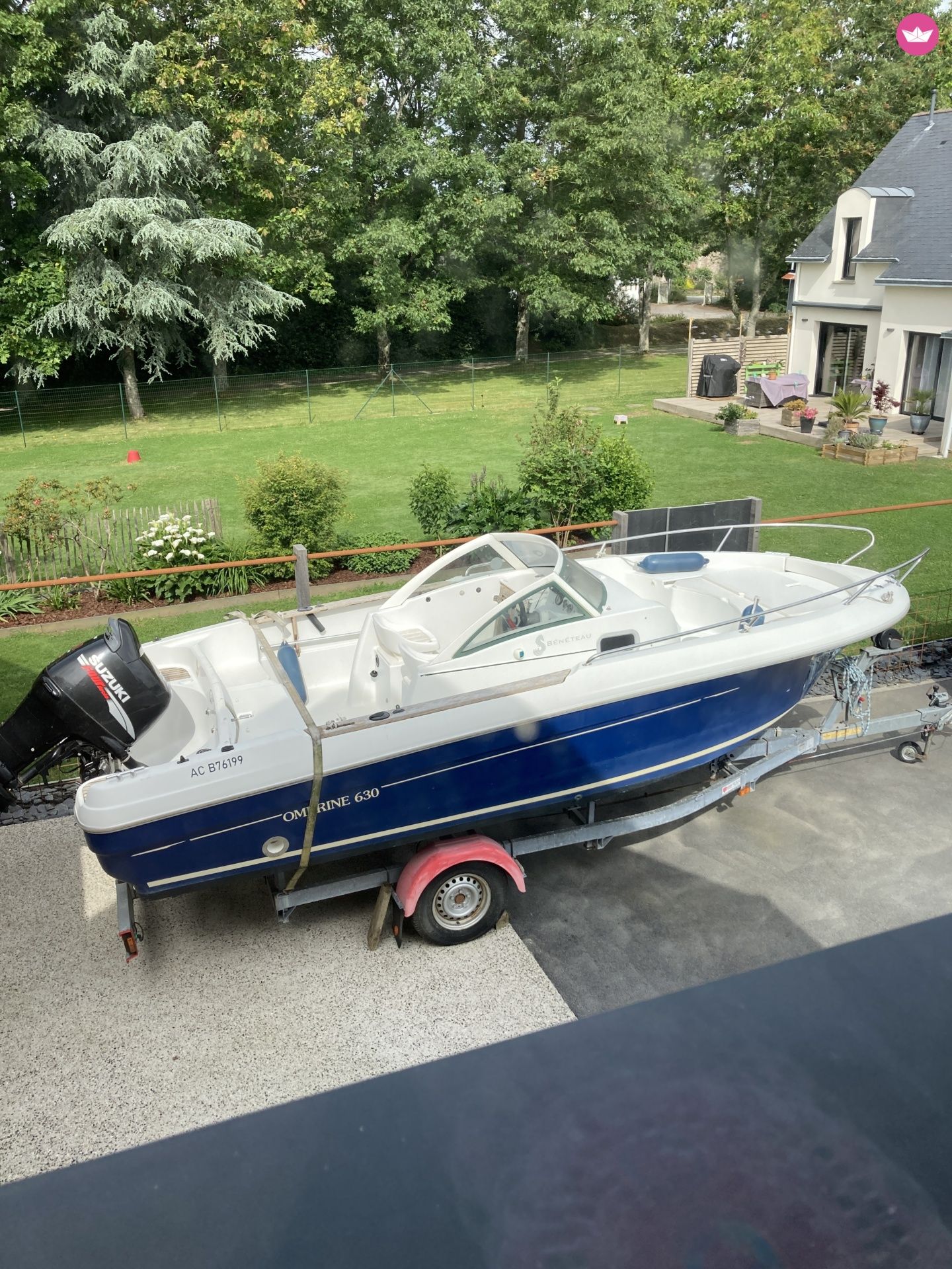 Bateau à moteur Beneteau Ombrine 630 140cv 5