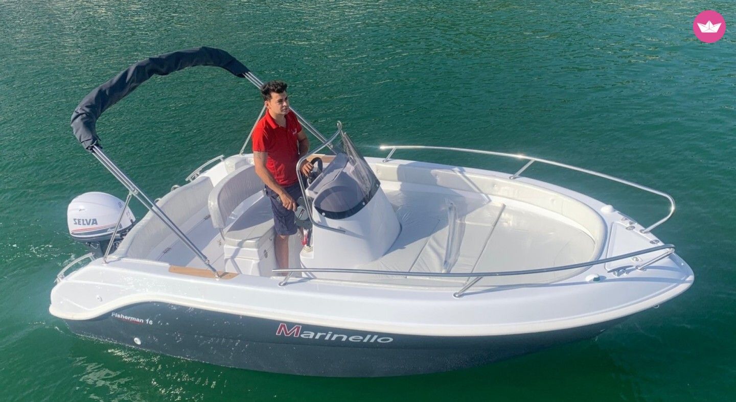 Bateau sans permis  Marinello Fisherman 16 6cv 2