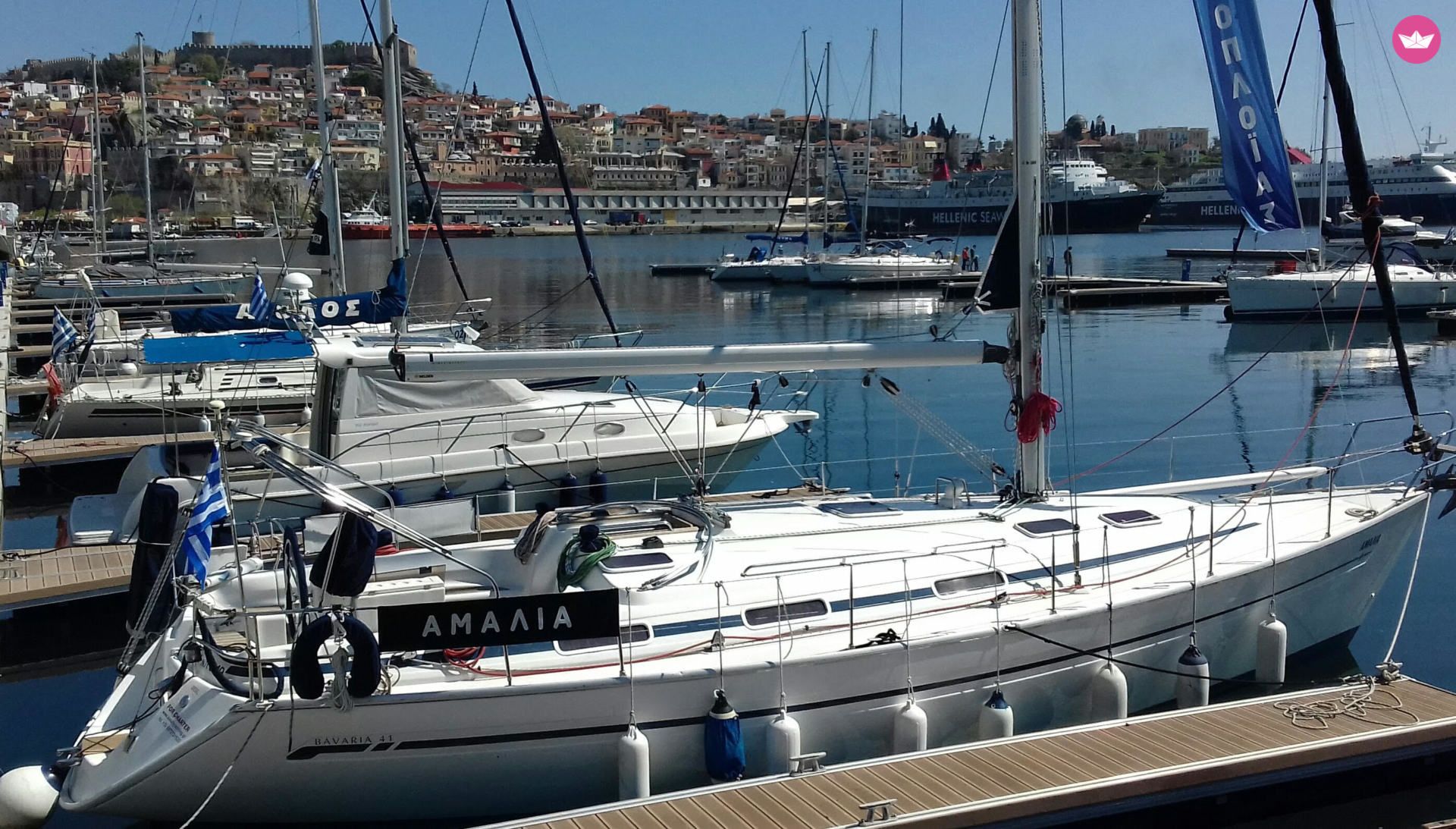 Charter sailboat in Kavala  