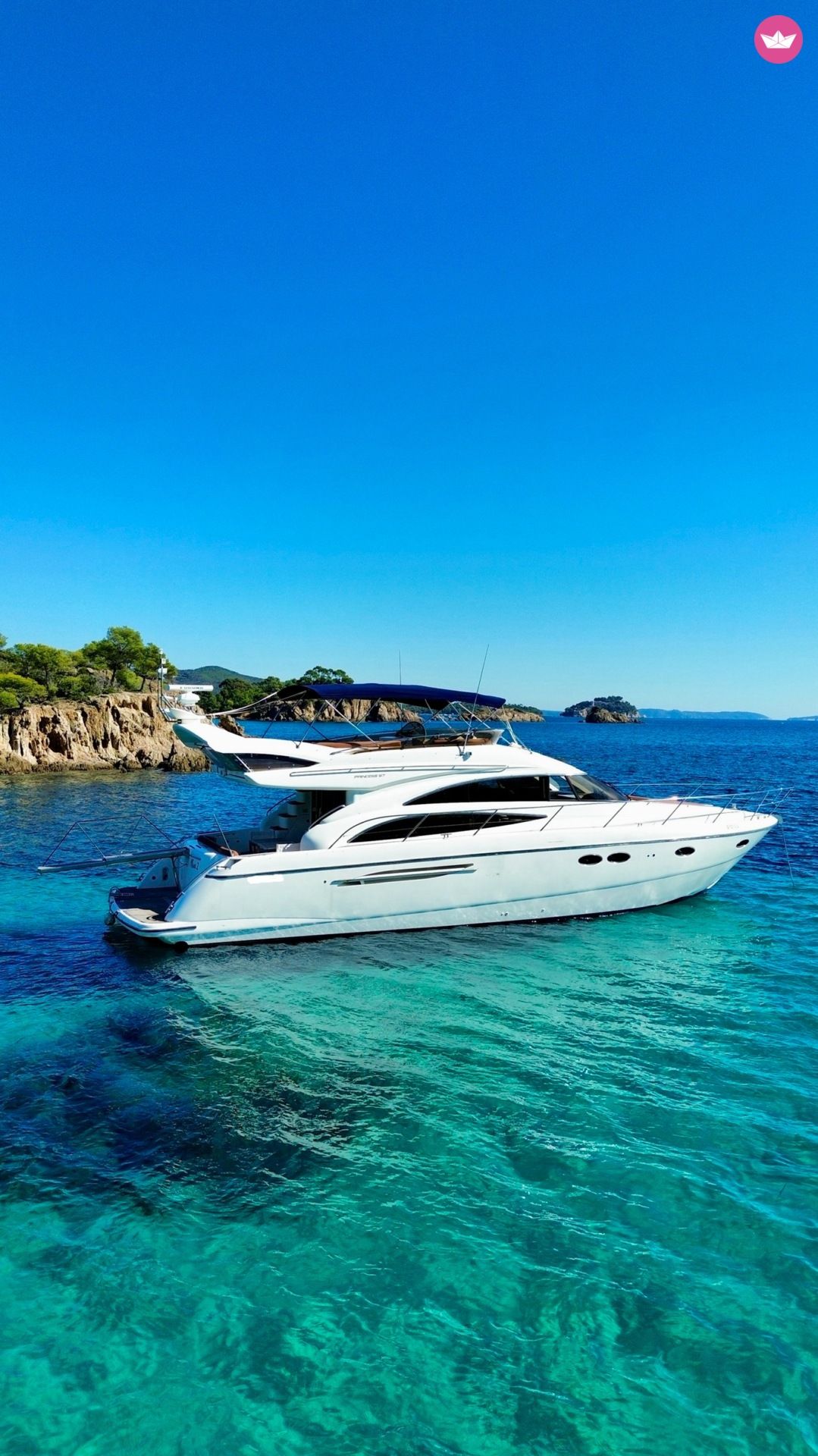 Yacht Princess V57 1600cv