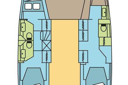 Hyra båt Katamaran Fountaine Pajot Fountaine Pajot Isla 40 - 3 cab. Tortola