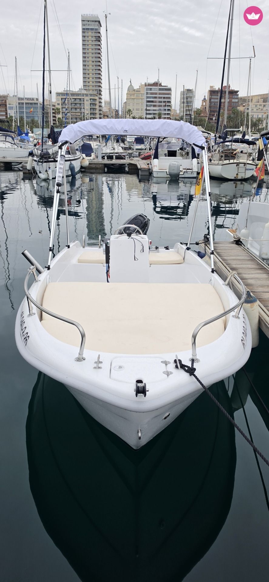 Bateau sans permis Turquesa 3 415 15cv 2