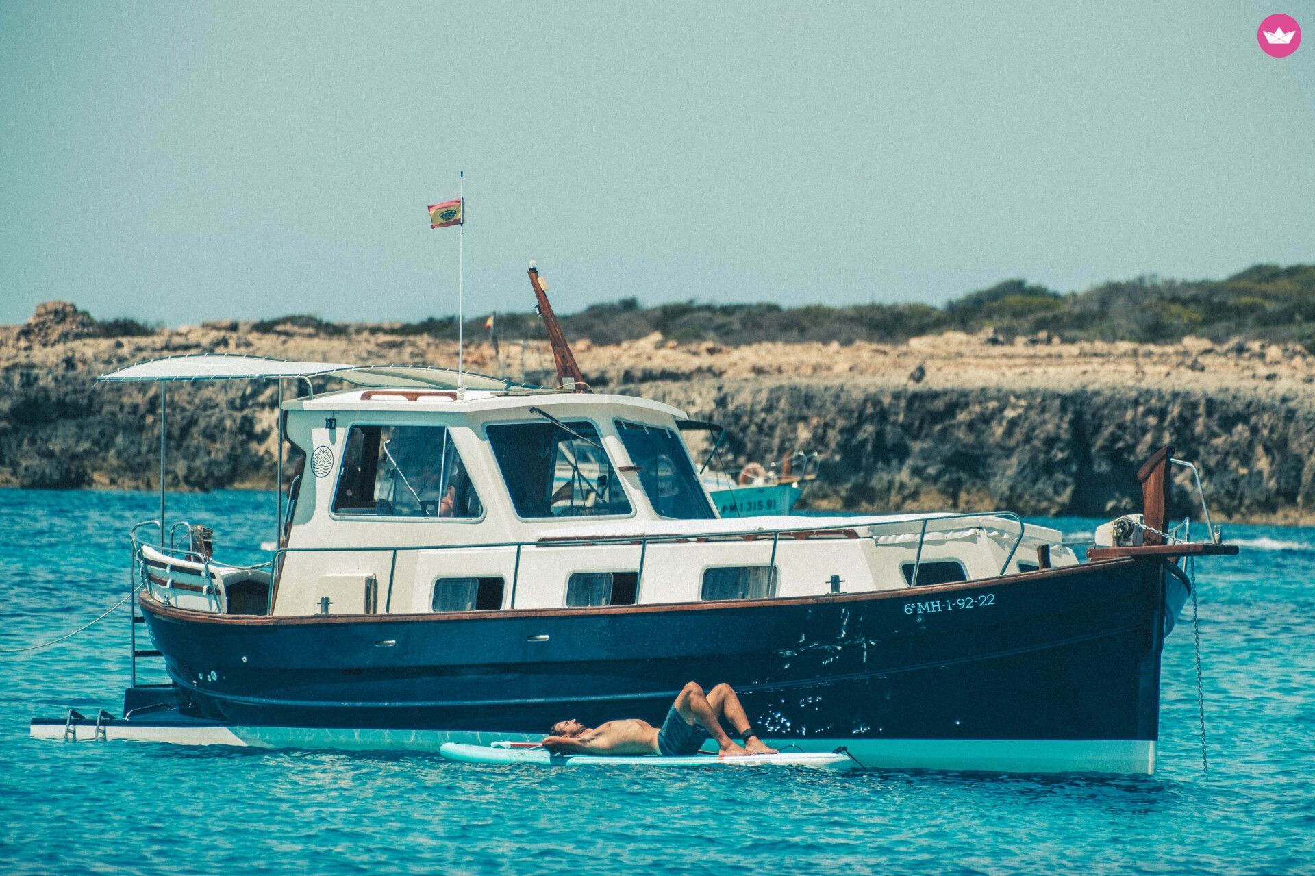 Bateau à moteur Menorquin 55 240cv 2