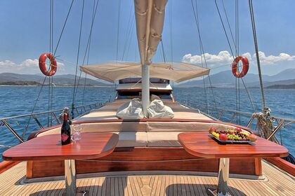 Rent this impressive gulet for up to 6 persons