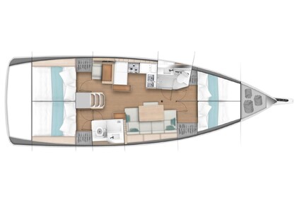 Rental Sailboat  Sun Odyssey 440 San Vincenzo