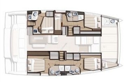 Charter Catamaran  Bali 4.6 Portisco