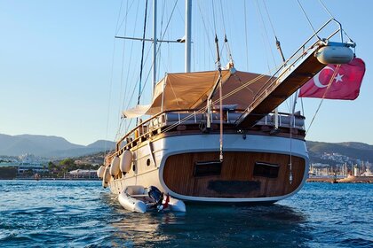 amazing gulet cruising around Bodrum