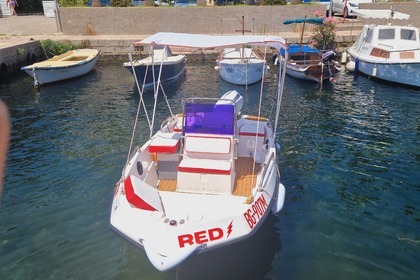 Rental Motorboat Elan Fisherman 450 Bijela