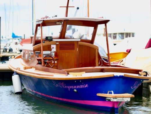 Motorboat Debord Pinasse Planimetria della barca