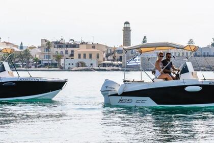 Miete Boot ohne Führerschein  Tohatsu 165cc Rethymno