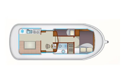 Miete Hausboot Pénichette Classique 935 Saint-Léger-sur-Dheune