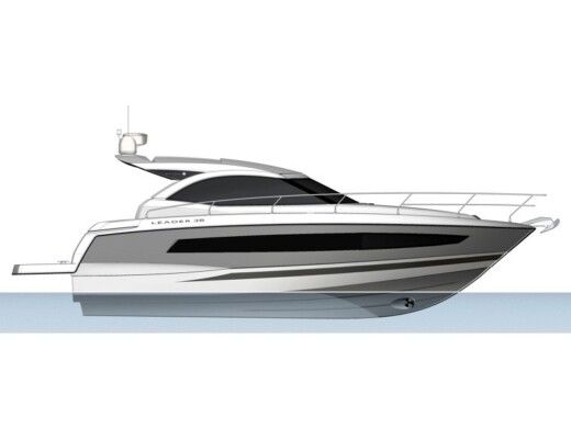 Motorboat JEANNEAU LEADER 36 Boat design plan