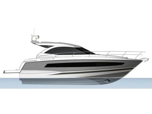 Motorboat JEANNEAU LEADER 36 boat plan