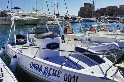 Noleggio Barca a motore Tancredi Blumax 19 pro Castellammare del Golfo