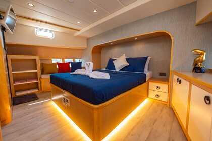 2024 model luxury motor yacht trawler with a capacity of 6 people