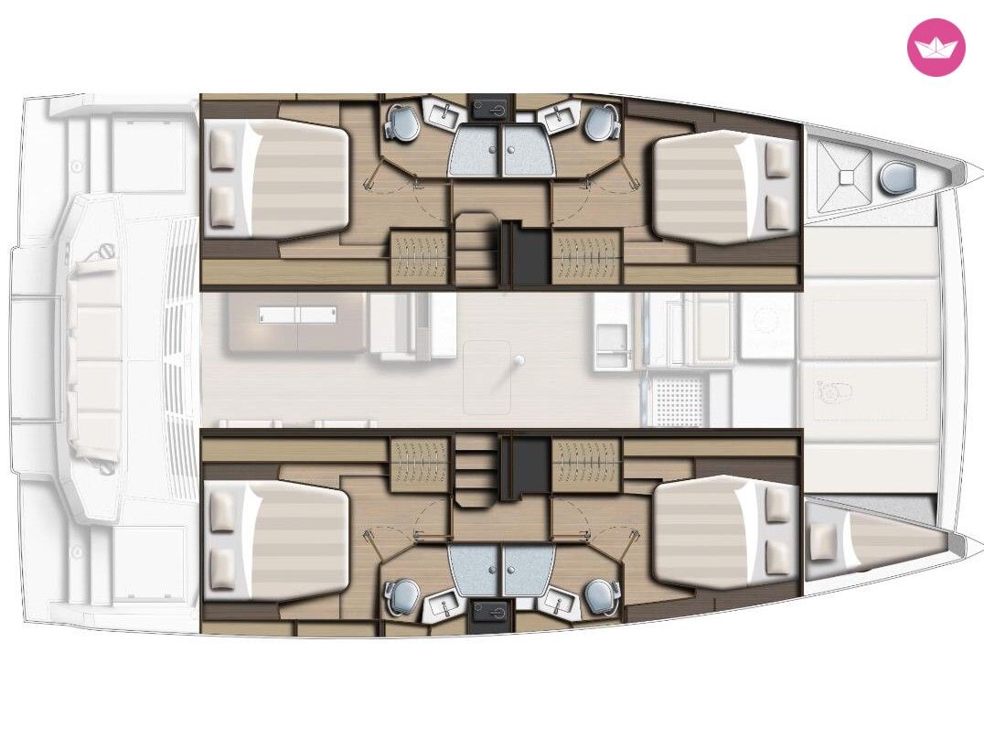 Catamaran Bali 4.4 13.75m 2