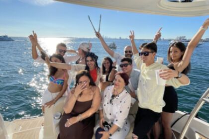 *Legal* Ultimate Luxury Charter on a Double Decker Yacht