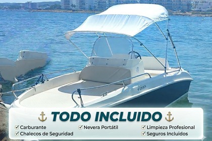 Alquiler Barco sin licencia  Remus 450 San Antonio Abad
