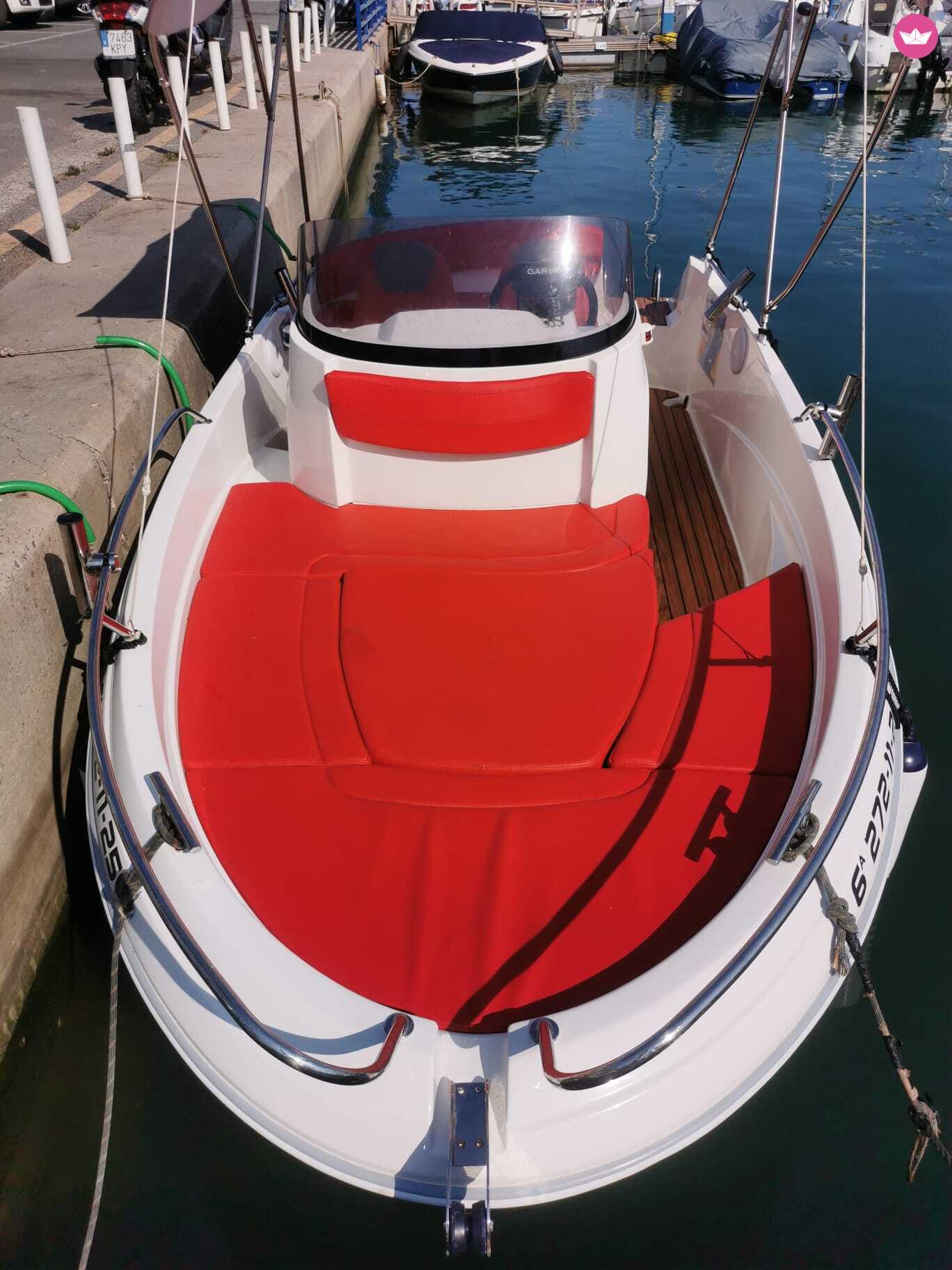 Bateau sans permis Dubhe Alquiler Privado 15cv 5