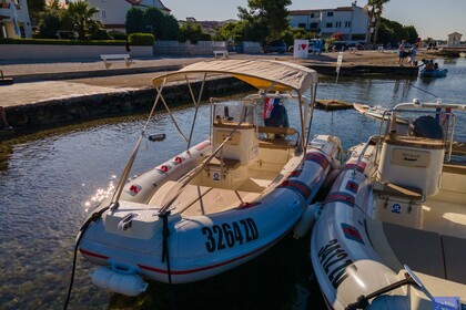 Verhuur RIB BARRACUDA 530 Vir