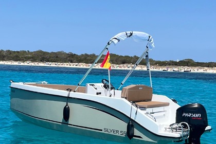 Verhuur Boot zonder vaarbewijs  SILVER 555 Ibiza